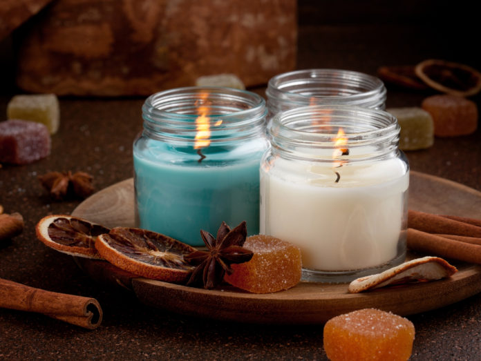 how to make scented candles at homw