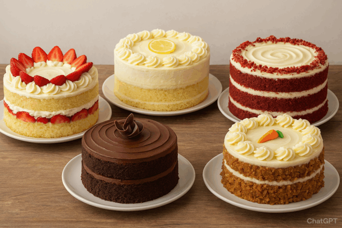 Delicious range of cakes as per your choice