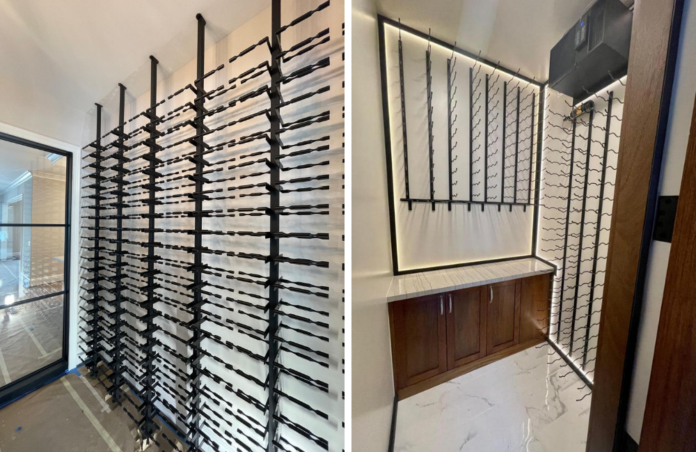custom-wood wine racks