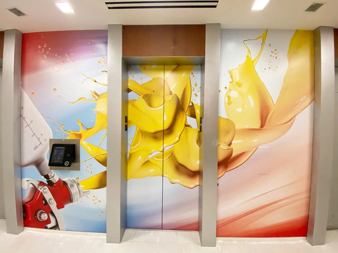 Elevating Your Building's Interior Design Elevator Wraps