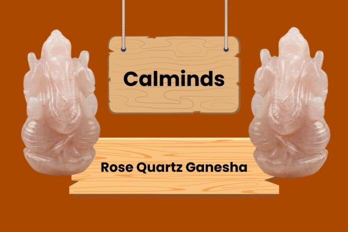 Rose Quartz Ganesha