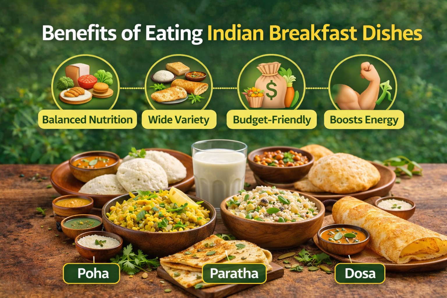 Indian Breakfast Dishes