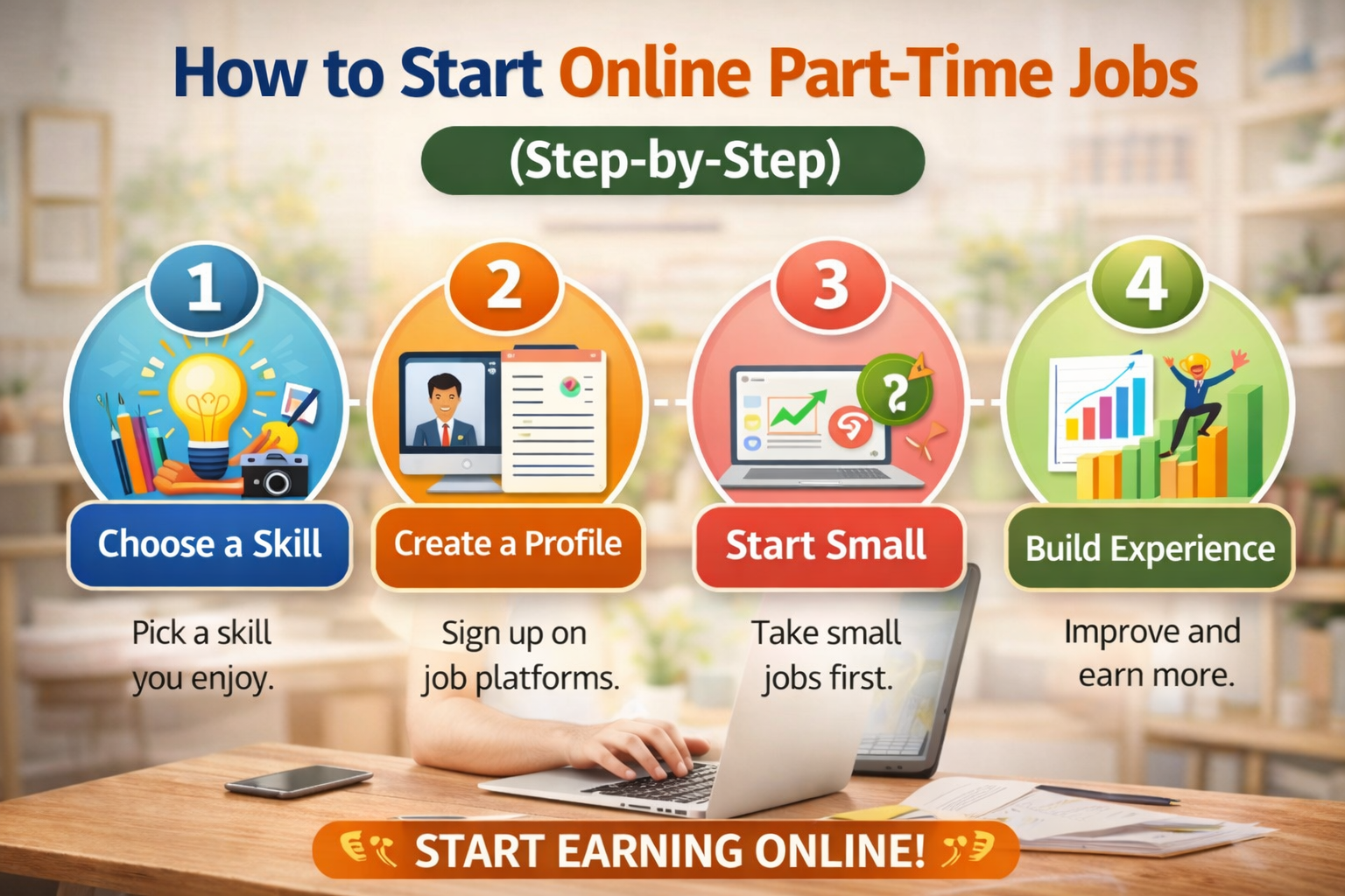 Best Online Part Time Jobs for Students