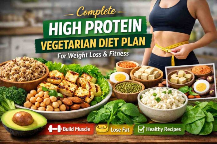 Complete High Protein Vegetarian Diet Plan for Weight Loss and Fitness High Protein Vegetarian Diet Plan