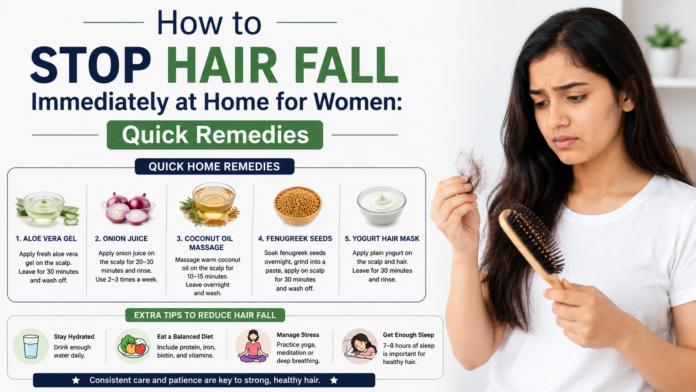 How to Stop Hair Fall How to Stop Hair Fall